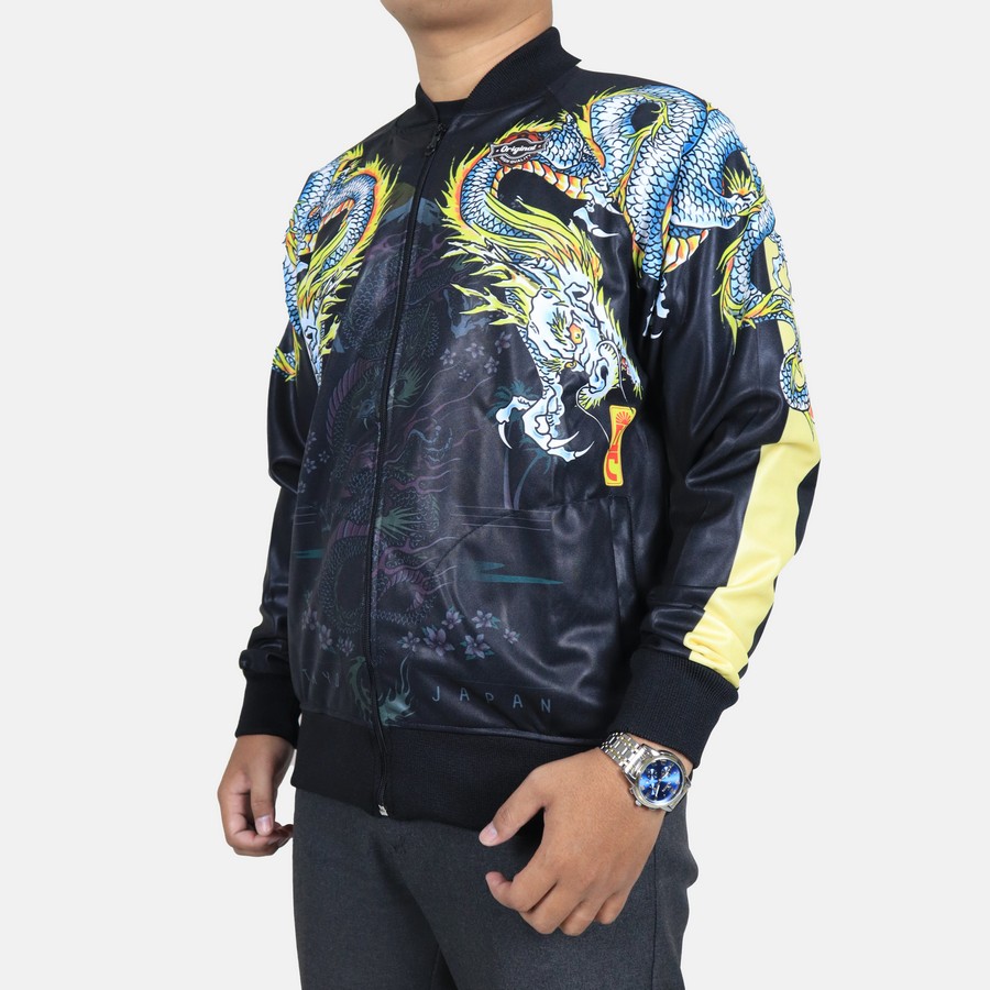 Jaket Sukajan Sporty Jaket Sukajan Full Printing Twn Ht